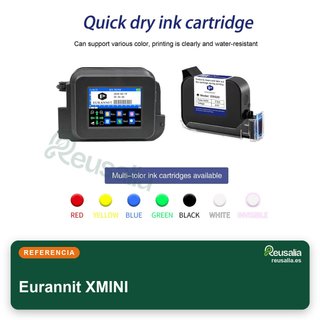 Eurannit XMINI impresora portátil tinta rápida
