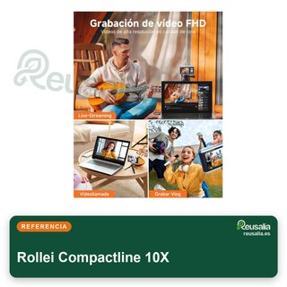 Rollei Compactline 10X cámara compacta zoom