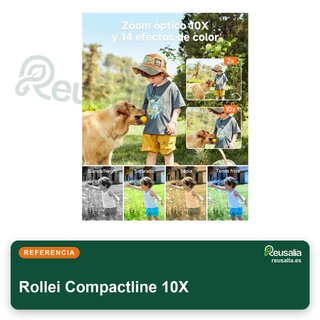 Rollei Compactline 10X cámara compacta zoom