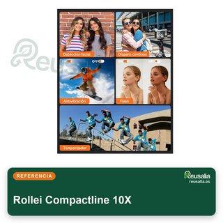 Rollei Compactline 10X cámara compacta zoom