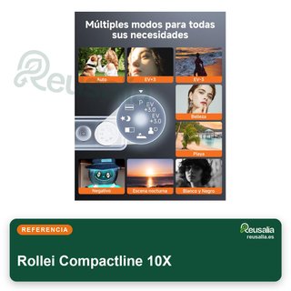 Rollei Compactline 10X cámara compacta zoom