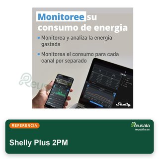 Shelly Plus interruptor inteligente cortinas