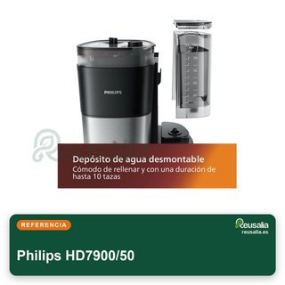 Philips cafetera goteo molinillo jarra