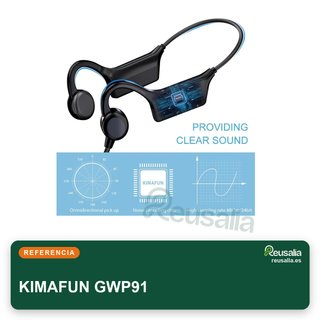 KIMAFUN micrófono inalámbrico fitness GWP91