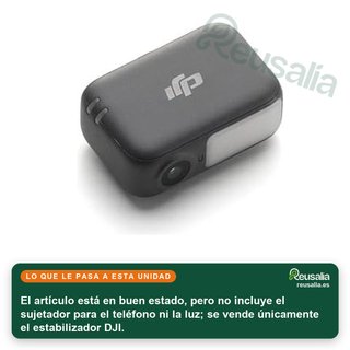 - DJI Osmo Mobile 8 con seguimiento IA y trípode