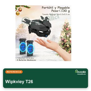 Wipkviey T26 Dron cámara HD 1080P FPV
