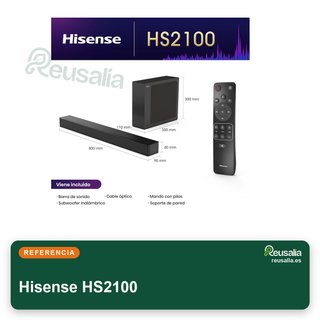 Hisense HS2100 barra sonido 2.1 240W