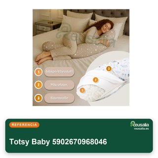 Totsy Baby almohada lactancia embarazo descanso