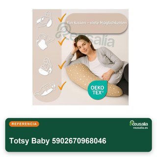 Totsy Baby almohada lactancia embarazo descanso