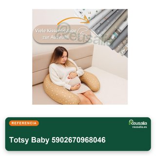 Totsy Baby almohada lactancia embarazo descanso