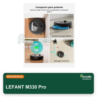 LEFANT M330 Pro robot aspirador fregasuelos