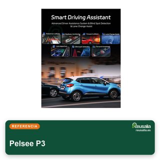 Pelsee P3 64GB Cámara coche 4K doble visión