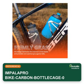 IMPALAPRO portabidón bicicleta fibra carbono