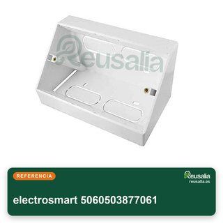 Electrosmart caja trasera ángulo 45° doble