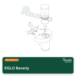 EGLO Beverly lámpara pared exterior 2 focos