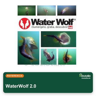 WaterWolf 2.0 cámara subacuática pesca 1080p