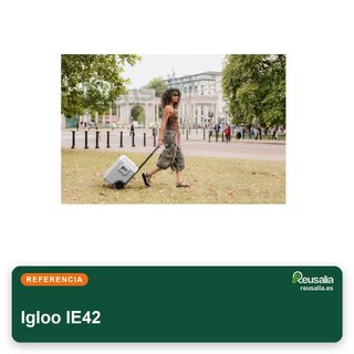 Igloo IE42 nevera eléctrica 42L 12V/230V