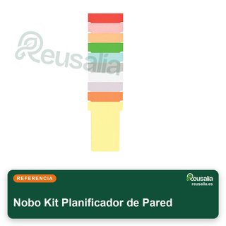 Nobo Kit Planificador Pared Tarjetas Oficina