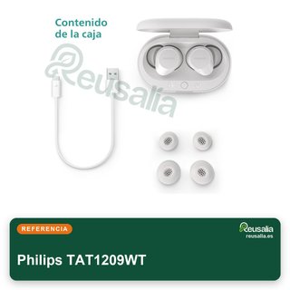 Philips TAT1209WT auriculares inalámbricos