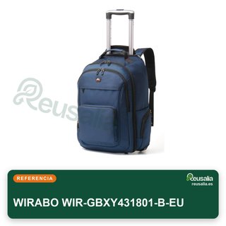 Mochila con ruedas maleta portátil 15,6"