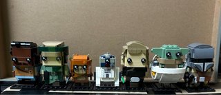 Lote 7 BrickHeadz Star Wars