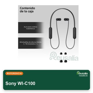Sony WI-C100 auriculares inalámbricos batería
