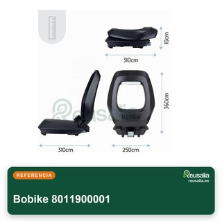 Bobike 8011900001 silla bicicleta trasera MIK-HD