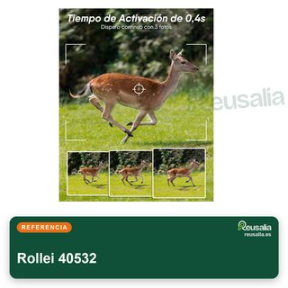Rollei 32GB cámara de caza 4G 4K visión nocturna