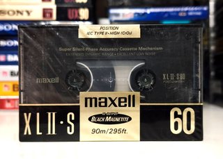 6x Cassetes Maxell XL Novas e Seladas