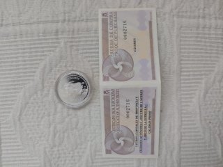 Moneda 5€ Plata Cáceres Arco de la Estrella