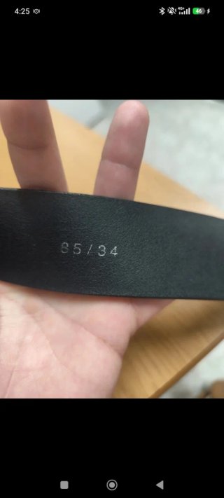 Cinturón Burberry TB Negro Hebilla Ovalada