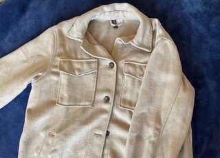 Sobrecamisa Beige H&M Talla S