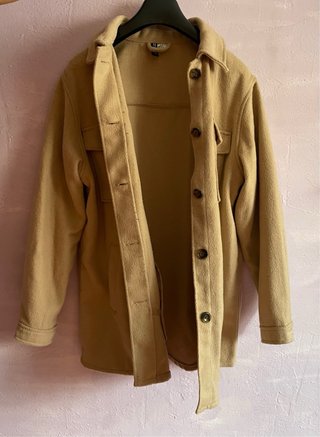Sobrecamisa Beige H&M Talla S