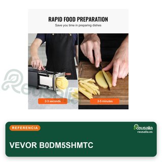 VEVOR cortadora eléctrica patatas