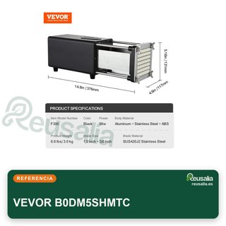 VEVOR cortadora eléctrica patatas