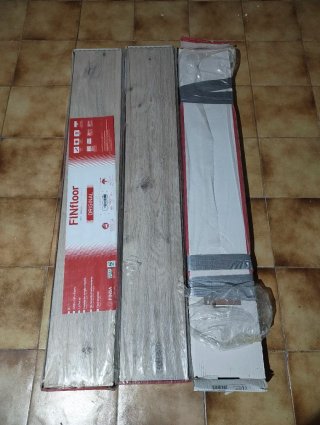 Suelo laminado Finfloor Roble Jasper