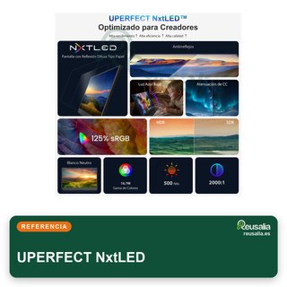 UPERFECT NxtLED Monitor portátil 15,6 FHD