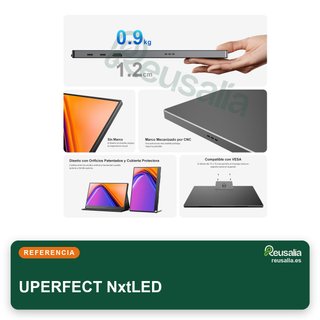 UPERFECT NxtLED Monitor portátil 15,6 FHD