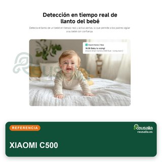 Xiaomi C500 cámara vigilancia doble 4MP WiFi