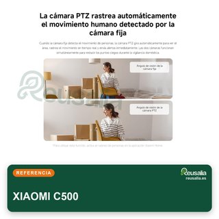 Xiaomi C500 cámara vigilancia doble 4MP WiFi