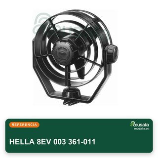HELLA 8EV 003 361-011 ventilador 24V turbo