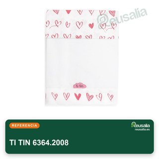 TI TIN Sábanas cuna algodón 70x140