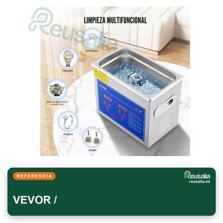 VEVOR limpiador ultrasónico 3L digital