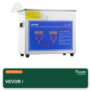 VEVOR limpiador ultrasónico 3L digital
