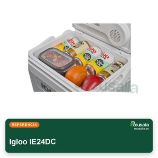 Igloo IE24DC nevera portátil 12V 24L gris