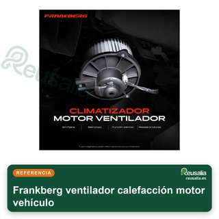 Frankberg ventilador calefacción motor vehículo