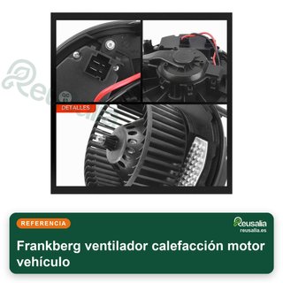 Frankberg ventilador calefacción motor vehículo