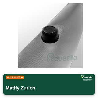 Mattfy Zurich cabecero tapizado polipiel acolchado
