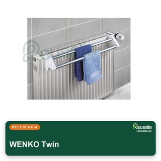 WENKO secador radiador Twin extensible aluminio