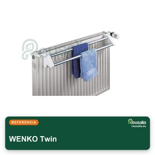WENKO secador radiador Twin extensible aluminio